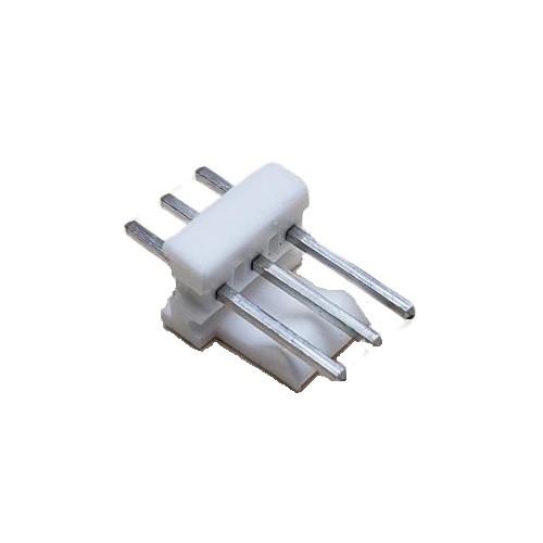 CONNECTOR HEADER 3 POS MALE VERTICAL THROUGH HOLE TIN NATURAL