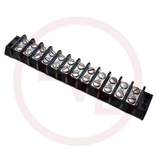 TERMINAL BLOCK 24 POS DOUBLE ROW PANEL MOUNT