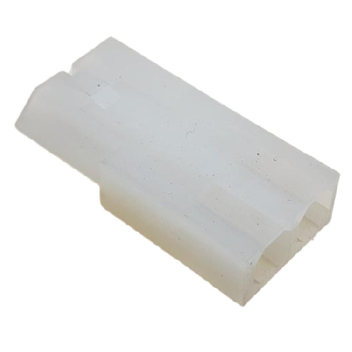 CONNECTOR 2 POS RECEPTACLE HSG COMMERCIAL .93" PIN &amp; SOCKET NATURAL