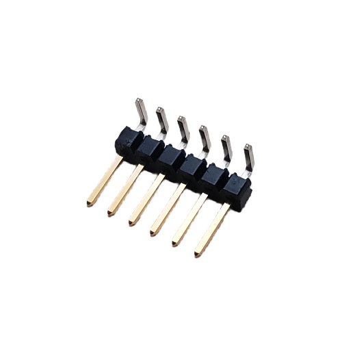 CONNECTOR HEADER 6 POS C-GRID III, SINGLE ROW, RIGHT ANGLE 2.54MM (.100") PITCH