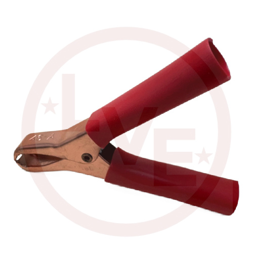 MUELLER BU-46A-2 CLIP MINI BATTERY TERMINAL CLAMP 50A INSULATED RED