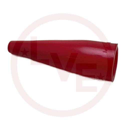 TEST CLIP LEAD/PROBE INSULATOR RED FOR BU-45 SERIES