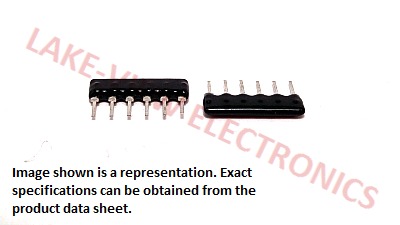 RESISTOR NETWORK 10K OHM 6P3R 2% SIP