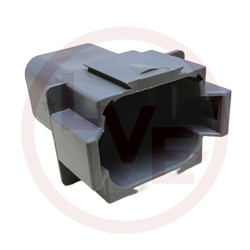DEUTSCH DT04-08PA-C015 CONNECTOR 8 POS RECPTACLE HOUSING GRAY