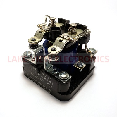 DELTROL 20240-83 RELAY 120VAC 30A DPST-NO OPEN FRAME SCREW TYPE HEAVY DUTY POWER RELAY