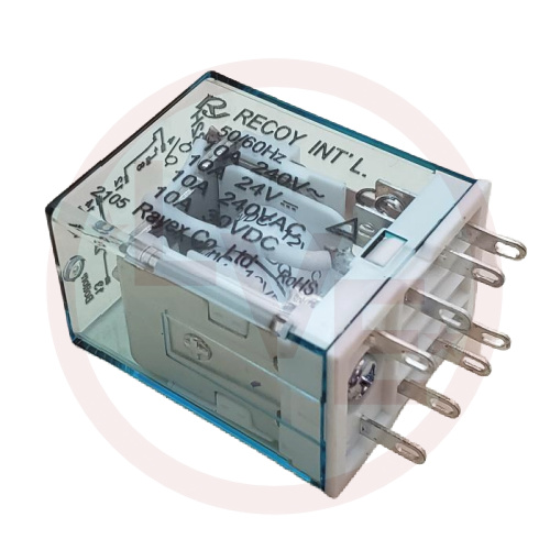 RELAY 12VDC 10A DPDT PLUG-IN POWER RELAY