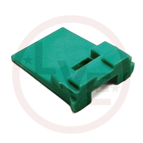 TE CONN W2P CONNECTOR WEDGELOCK GREEN FOR DT 2 PIN