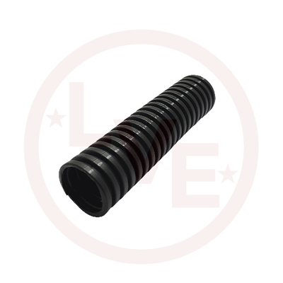 LOOM 1/2&quot; X 8500FT SLIT NYLON BLACK W/GRAY STRIPE