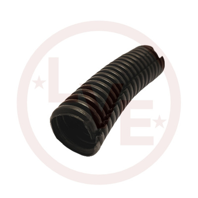 LOOM 5/8&quot; POLYETHYLENE SLIT BLACK