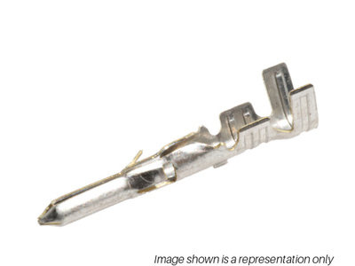 TERMINAL MALE PIN 24-18 AWG .062 DIA TIN TAPE AND REEL
