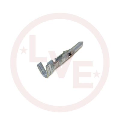 TERMINAL MALE PIN 24-18 AWG .062 DIA TIN BULK