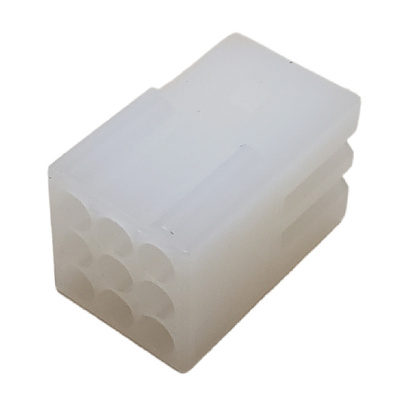 CONNECTOR PIN &amp; SOCKET 9 POS RECEPTACLE HSG .062