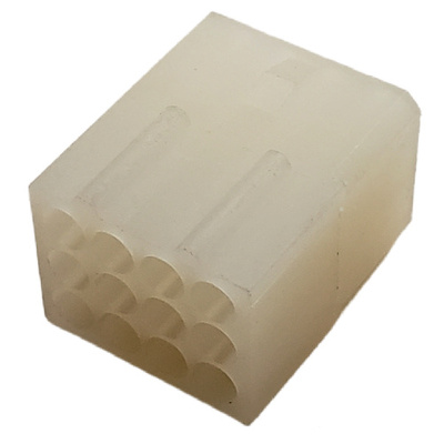 CONNECTOR PIN &amp; SOCKET 12 POS RECEPTACLE HSG .062