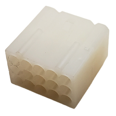 CONNECTOR PIN &amp; SOCKET 15 POS RECEPTACLE HSG .062