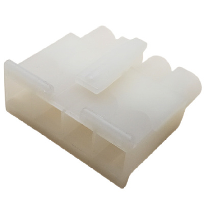 CONNECTOR PIN &amp; SOCKET 4 POS RECEPTACLE HSG .125