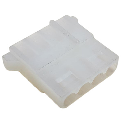 TE CONN 1-480424-0 CONNECTOR 4 POS PLUG HSG MATE-N-LOK NATURAL .200"P