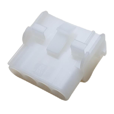 TE CONN 1-480703-0 CONNECTOR PIN & SOCKET 4 POS RECEPTACLE HSG NATURAL