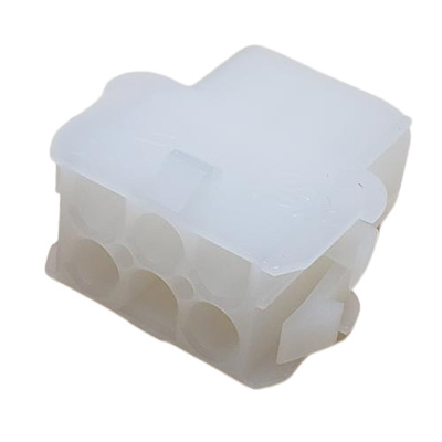 CONNECTOR PIN &amp; SOCKET 6 POS RECEPTACLE HSG NATURAL