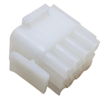 AMP 1-480708-0 CONNECTOR 12 POS PLUG UNI-MATE NATURAL .250"P