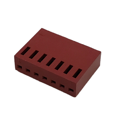 CONNECTOR RECEPTACLE 7 POS HIGH PRESSURE CRIMP TERMINAL HSG .100P