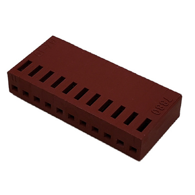 CONNECTOR RECEPTACLE 11 POS HIGH PRESSURE CRIMP TERMINAL HSG .100P