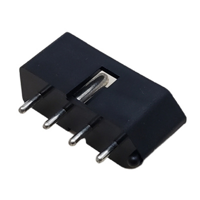 CONNECTOR PIN &amp; SOCKET HEADER 4 POS MALE SHROUDED .093P