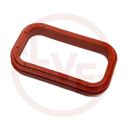 CONNECTOR SEAL 12 POS SILICON RUBBER ORANGE