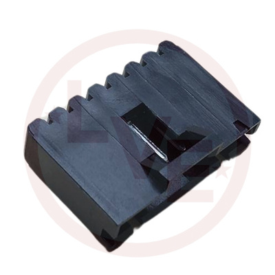 AMP 103634-6 CONNECTOR HEADER 7 POS RIGHT ANGLE VERT .100"P BLACK