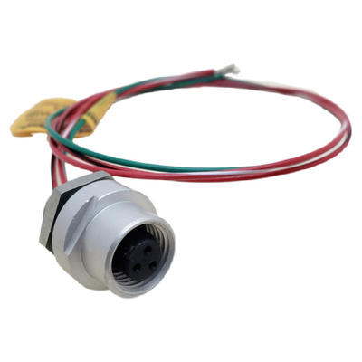 MOLEX 120074-0058 CONNECTOR 3 POS FEMALE MICRO-CHANGE (1/2" - 20 UNF) US DUAL KEYWAY RECEPTACLE