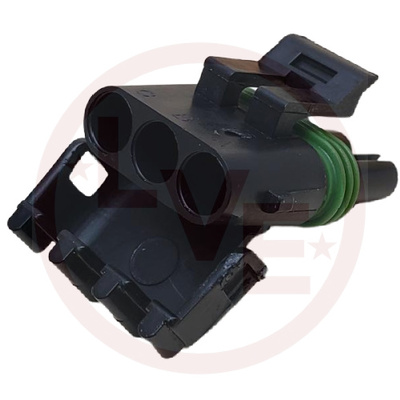 CONNECTOR 3 POS FEMALE W/P TOWER ASSY