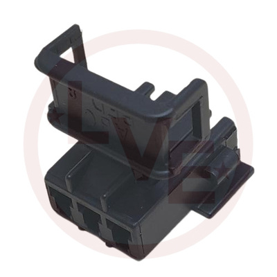 CONNECTOR 3 POS FEMALE UNSEALED M/P 280 SERIES BLACK