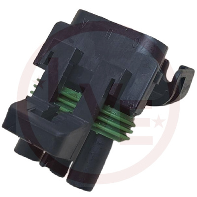PACKARD 12020829 CONNECTOR 3 POS FEMALE ASM W/P SEALED BLACK