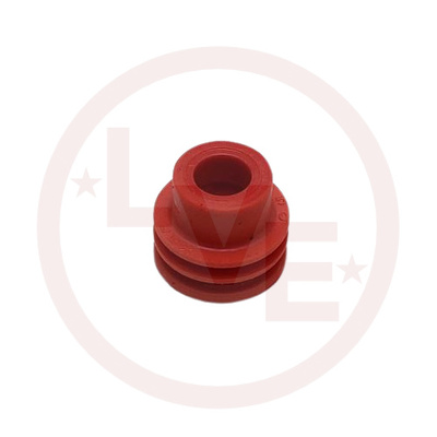 CONNECTOR SEAL CABLE 1 POS FEMALE M/P ORANGE