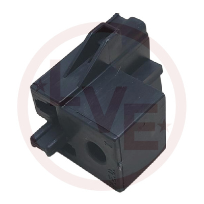 CONNECTOR  2 POS FEMALE M/P 280 SERIES BLACK