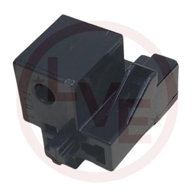 CONNECTOR 2 POS FEMALE M/P 280 SERIES BLACK