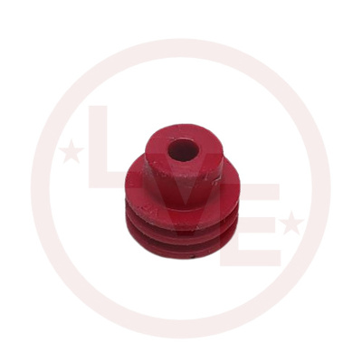 CONNECTOR CABLE SEAL 1 POS FEMALE RED