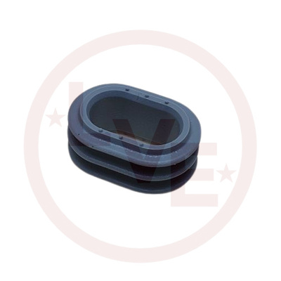 CONNECTOR SEAL GRAY OVAL SHAPED