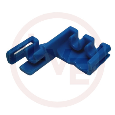 CONNECTOR 2 POS SECONDARY LOCK TPA BLUE
