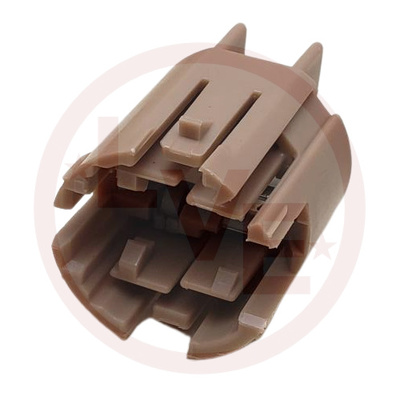 PACKARD 12177163 CONNECTOR LAMP SOCKET INSERT LOCK LIGHT BEIGE