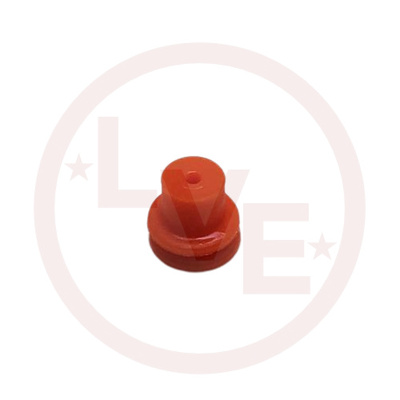 CONNECTOR CABLE SEAL 1 POS FEMALE ORANGE