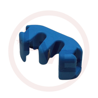 CONNECTOR LOCK SECONDARY TPA 2 POS BLUE