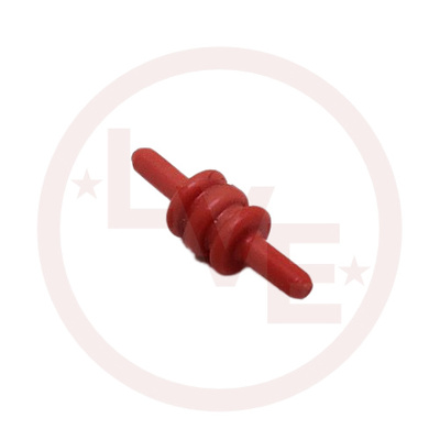 CONNECTOR CAVITY PLUG 1 POS ORANGE GT 150 SERIES SILICONE