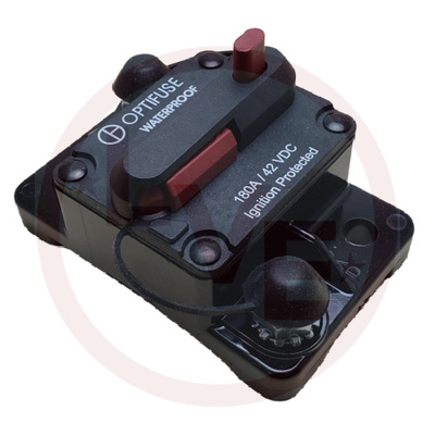 AUTOMOTIVE CIRCUIT BREAKER 180A 42VDC TYPE III IP67