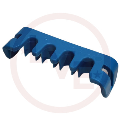 CONNECTOR SECONDARY LOCK TPA 4 POS BLUE