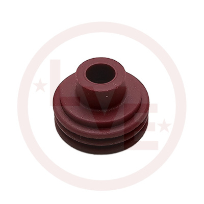 WIRE SEAL 4.54-4.7MM CBL DIA RED