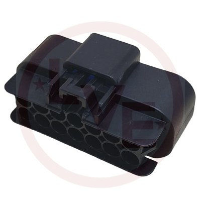 CONNECTOR 14 POS FEMALE GT 280 SERIES BLACK PA6