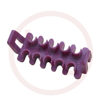 CONNECTOR 10 POS FEMALE LOCK SECONDARY TPA GT PURPLE