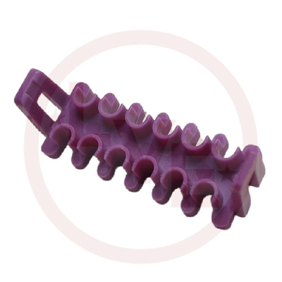 CONNECTOR SECONDARY LOCK 12 POS TPA PURPLE