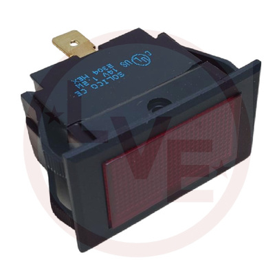 INDICATOR 14V RED INCAND 0.250&quot; Q.C.TABS PNL MT LIGHT