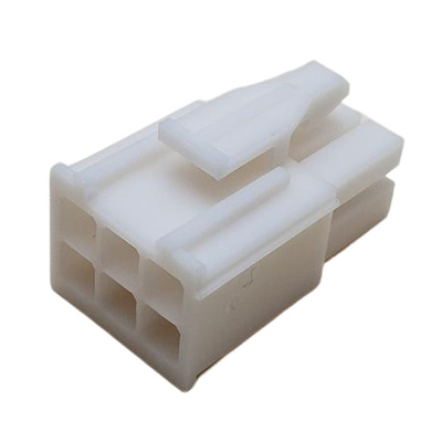 CONNECTOR PIN &amp; SOCKET 6 POS PLUG HSG NATURAL